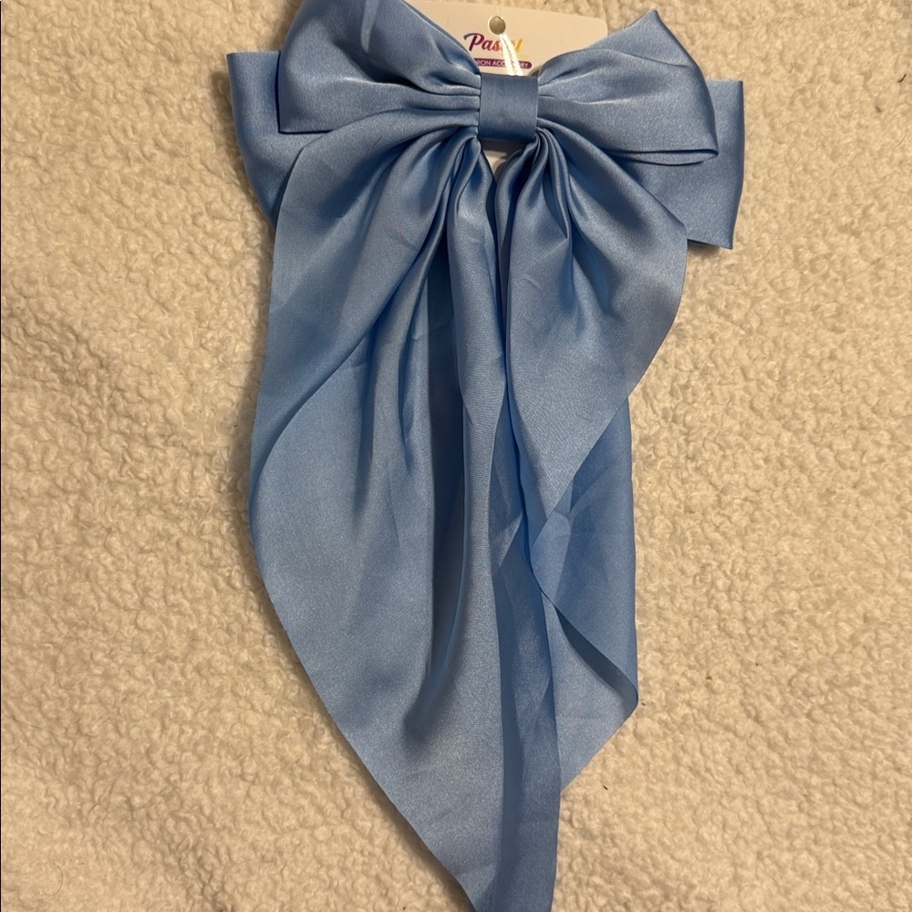 Pastels Elegant Long Hair Bows in Muticolor - Picture 8 of 10